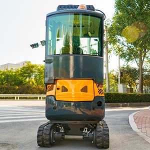 Mini-excavatrice sur chenilles de 1,4 tonne avec godets inclinables et godets à sable pour travaux d'aménagement paysager et de nivellement, service OEM ODM - Product Image 3