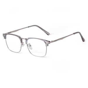 Gafas Ópticas Cuadradas con Marco Metálico STORY PSTY9510A, Filtro <span class=keywords><strong>de</strong></span> Luz Azul, Gafas para Computadora, Anti Luz Azul, Gafas <span class=keywords><strong>de</strong></span> Negocios para Hombre - Product Image 3