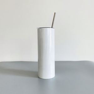 Lot de 50 gobelets de sublimation en acier inoxydable 304, 20 oz, fins, à bords plats et à couverture intégrale - Product Image 3