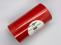 Pita Lilin Merah N101W 50mm X 300m 450m 600m Label Harga Promosi Penjualan