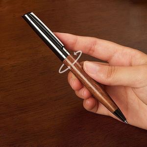 Luxury Business Pen Office <b>Writing</b> Eco-Friendly Wooden Ballpoint <b>Set</b> With Logo Gift Pens Custom Promotional Gifts - Product Image 5
