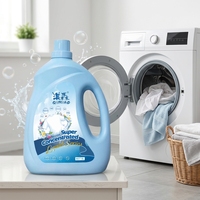 Détergent liquide pour vêtements antibactérien jetable Qi Miao 5 kg format familial parfum naturel 5%-15%