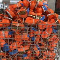 Sangle d'arrimage à cliquet pour cargaison, 5 tonnes, 10 m, 2 pouces, polyester, robuste, double crochets en J