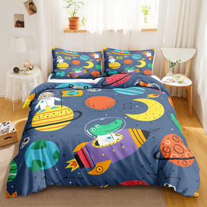 Juego de Ropa de Cama <span class=keywords><strong>Infantil</strong></span> con Diseño de Autos Pixar en 3D, <span class=keywords><strong>Funda</strong></span> Nórdica Estampada de 300 Hilos para Dormitorio de Niños, Uso Doméstico - Product Image 5