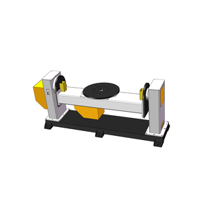 Plateau tournant industriel automatique à double axe de type C pour le traitement des surfaces métalliques, nouvelle génération, haute capacité de charge - Product Image 6