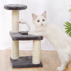 Grattoir <span class=keywords><strong>arbre</strong></span> à <span class=keywords><strong>chat</strong></span>, fournitures amusantes pour animaux de compagnie, vente en gros, jouets souris, livraison gratuite - Product Image 4