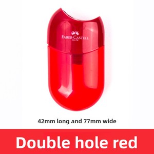 Sacapuntas de Plástico de Doble Orificio Faber-<span class=keywords><strong>Castell</strong></span> 1835, Mini Sacapuntas Infantiles para Estudiantes de Primaria - Product Image 6