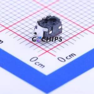 SKRTLBE010 Tactile Switch SMD Switch Single Pole Single Throw Round Button Horizontal Mount 4.5mm - Product Image 2