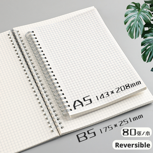 Quaderno a Spirale di Alta Qualità B5 A5 A6 <span class=keywords><strong>con</strong></span> Righe a Puntini e Copertina Trasparente in PP per Uso Scolastico - Product Image 4