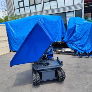 Camion benne tout-terrain électrique 10t avec benne rotative pour travaux de construction - Product Image 4