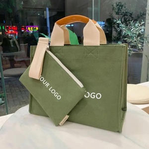Women's Canvas Tote <b>Cheap</b> but Quality Ladies Hand Bags with Custom Printed logo Ladies Luxury New Design - Product Image 1