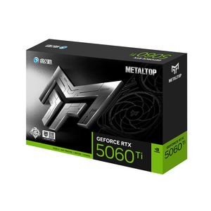 Tarjeta Gráfica para Juegos GALAX GeForce RTX 5060 Ti METALTOP OC DLSS4 2025, GPU, Tarjeta de Video para Juegos de Escritorio, Ventilador, Enfriador, MXM - Product Image 1