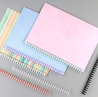 Anneau de reliure détachable en plastique 12 mm A4 30 trous pour feuilles mobiles, accessoires DIY pour carnet et cahier