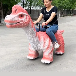 Juego de equitación para niños Dinosaurios Dinosaur Montable Electric Ride para Centro Comercial para entretenimiento