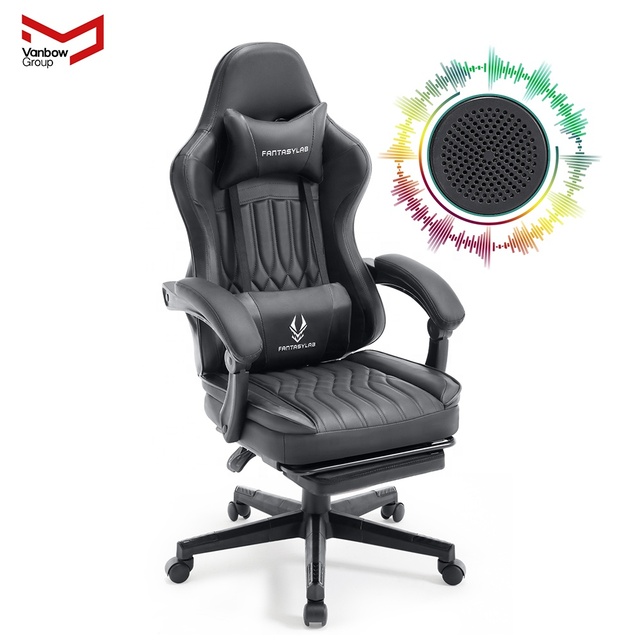 VANBOW Custom logo Luxury Pc Chair Office Gaming Chairs with Speakers