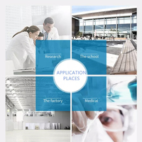 Meubles de laboratoire résistants aux acides au prix d'usine CARTMAY, bancs de laboratoire en acier et en bois avec armoires mobiles et étagères à réactifs