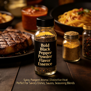 Esencia Líquida <span class=keywords><strong>de</strong></span> <span class=keywords><strong>Pimienta</strong></span> Negra Intensa, Aroma Picante y Fuerte, Fragancia Sintética para Alimentos, para Platos Picantes, Salsas y Condimentos - Product Image 1