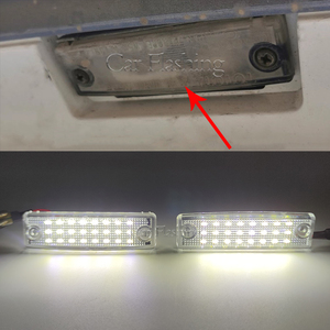 ไฟส่องป้ายทะเบียนแบบ LED สำหรับรถยนต์โตโยต้า แลนด์ ครุยเซอร์ ปราโด 150 ไฮเอซ 100 ซีรีส์ 4Runner ซีเอ็นน่า เซควาญา ไฮลักซ์ GX470 คาลดิน่า คาริน่า - Product Image 2