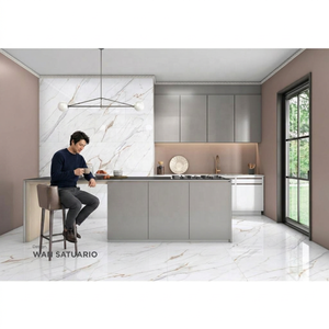 Onyx Ice Gold Calacatta 800x1600mm Designer Glossy Porcelain Floor And Wall Tiles Premium Collection India - Product Image 5