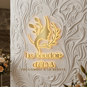 Panneau LED personnalisé pour entreprise, enseigne extérieure LED, logo suspendu, logo 3D, enseigne LED avec nom de l'entreprise, panneau mural - Product Image 3