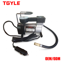 Compresseur d'air numérique 12V sans fil en métal pour pneus de voiture, monocylindre, avec affichage numérique et fonctionnement silencieux, idéal pour les petites voitures