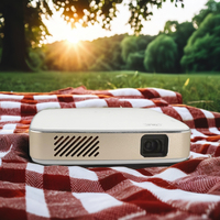 Projecteur DLP de poche S-60 intelligent Android 13.0 système 1080p Pico double bande Wi-Fi 5400 MAh batterie Rechargeable projecteur Portable