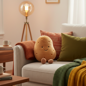 Llavero de Peluche Creativo con Pepino en Conserva y Mini Patata del Sur, Decoración para Bolsos, Regalo para Fiestas - Product Image 4