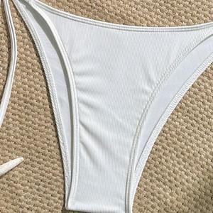 Traje de Baño Bikini de Dos Piezas con Estampado de Estrellas de Mar y Conchas del Océano en 3D de Instagram - Product Image 4
