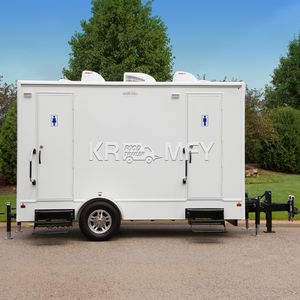 2025 DOT <b>Shower</b> Trailer For Sale <b>Portable</b> Restroom Toilet - Product Image 2