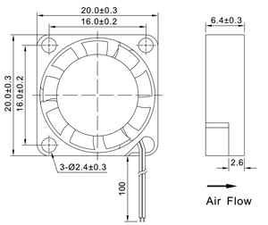 พัดลมระบายความร้อนแบบไร้แปรงถ่าน 12v DC 2006 อายุการใช้งานยาวนาน ประหยัดพลังงาน <span class=keywords><strong>ขาย</strong></span>ดี สำหรับมินิ<span class=keywords><strong>คอม</strong></span>พิวเตอร์ เครื่องพิมพ์ 3 มิติ เมนบอร์ด OEM ODM คุณภาพสูง - Product Image 5