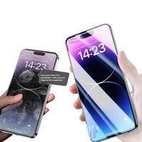 Compatible avec les modèles 18P/18PM, protecteur d'écran en verre trempé haute définition résistant aux chocs, épaisseur de 0,4 mm, sans poussière