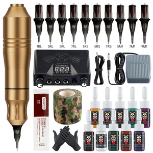 Hot Sale Portable <b>Electric</b> Tattoo Pen Device Semi Permanent Makeup Machine <b>Kit</b> for Body Art Artists - Product Image 2