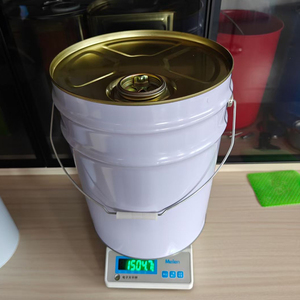 Secchio per Acqua Pieghevole e Resistente da 5 Galloni con Manico in Metallo e Corda, Prodotto in Cina - Product Image 5