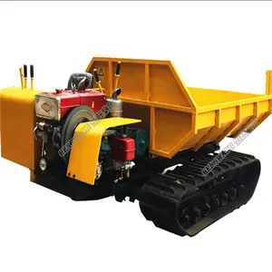 1000kg loading capacity Crawler transport dumper truck dimensions