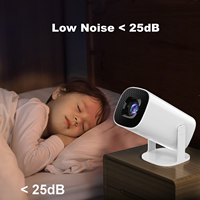 Projecteur intelligent portable P30Pro H723 150 ANSI Lumens 4K Android 14 1G+8G Rapport de projection 1.25:1 Projecteur domestique 120 pouces