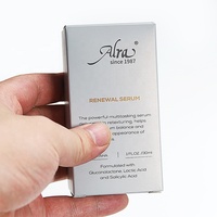 Emballage de boîte de papier de soins de la peau personnalisé pour cosmétiques boîte de maquillage avec insert