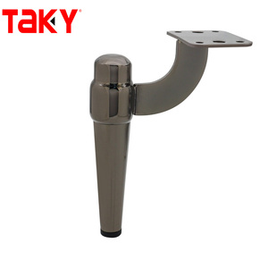Patas de Metal para Sofá, Gabinete, Baño, Mesa de Centro, Color Negro, <span class=keywords><strong>Precio</strong></span> Económico - Product Image 1