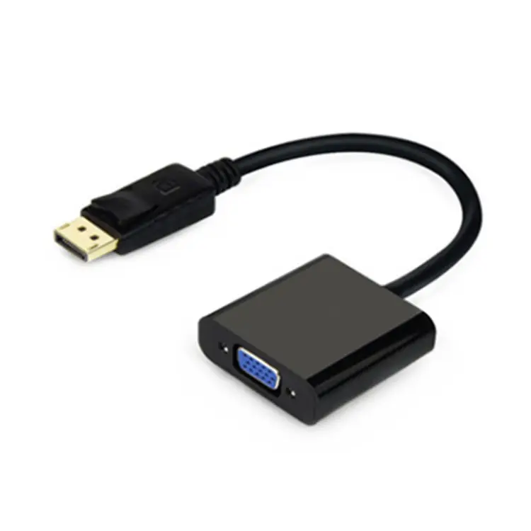 DPToVGA HD Video Patch Cord großes DisplayPort zu VGA-Adapterkabel mit PVC-Ummantel und Folien-Schutz für HDTV