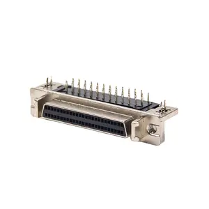 SCSI 50 Pin SCSI konnektör posta SCSI2sd 3.5 50-pin SCSI Sd kart adaptörü HPDB 36Pin sağ açılı kadın