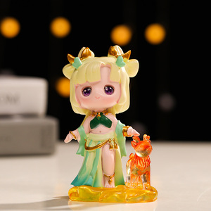 Caja Sorpresa de Figuras de Resina de Apsaras Voladoras de Dunhuang, Regalos de Cumpleaños y Año Nuevo para Niñas - Product Image 3