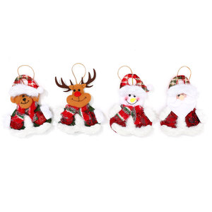 Nuevo adorno navideño de tela colorida con diseño de árbol de Navidad para decoración transfronteriza - Product Image 5