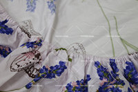 12 motifs dans un carton Ensemble de draps en microfibre léger de 6 pièces pour de nombreux motifs floraux