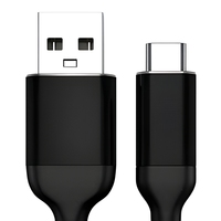 Kabel Data USB Konduktor Tembaga Berlapis Nilon Kepang 3A Pengisian Cepat PD 60W Transfer Data Kecepatan Tinggi untuk Android