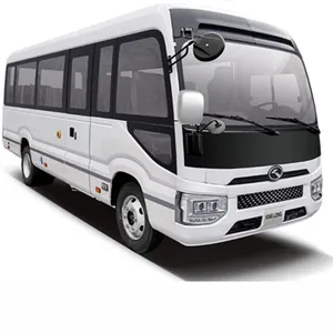 2022 used chinese made 30 seater petrol engine coaster bus