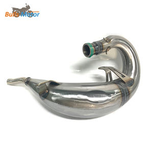 Collecteur d'échappement en acier doux pour <span class=keywords><strong>GASGAS</strong></span> : MC125/HUSQVARNA : TC 125 /KTM 125SX/125XC/150SX Échappement universel avant - Product Image 4