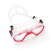 Nouvelle arrivée masque de plongée sous-marine équipement de plongée demi-visage lance pêche et chasse lunettes de plongée à vendre