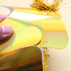 DAMAI Vente en gros de couronnes à pampilles dorées et argentées, chapeaux d'anniversaire, accessoires de tête en <span class=keywords><strong>papier</strong></span> pour enfants et adultes, fournitures de décoration pour les rassemblements et les fêtes - Product Image 3