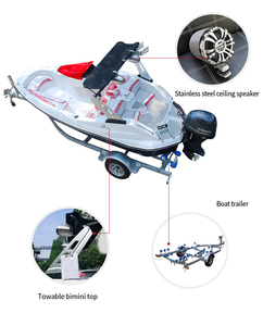 16ft Fiberglas <span class=keywords><strong>Mini</strong></span> Sport Schnellboot China Hersteller OEM & ODM Außenbordmotor 5 Personen 16ft - Product Image 6