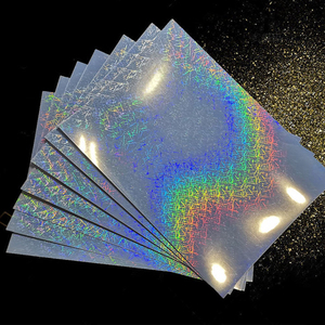 시각적 미학을 향상시키는 PVC 홀로그램 레이저 열 라미네이팅 필름 PET 홀로그래픽 오버레이 콜드 라미네이팅 오버레이 - Product Image 1