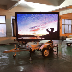 Pantalla LED Móvil de 3 mm de Píxeles a Todo Color, 7000 cd de Brillo, IP65 Impermeable, Pantalla Publicitaria Montada en Remolque - Product Image 2
